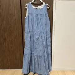 GAP KIDS ノースリーブ デニムワンピース