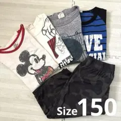 ミッキー好きの男の子に♡150 半袖Tシャツ & ハーフパンツ セットのサムネイル