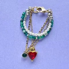 BTS マテルドール用　釜山コン V着用風 4連ネックレス