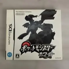 DS ソフト　外箱付き　ポケットモンスター ホワイト