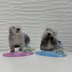 鳥羽水族館 70周年記念 アクリルスタンド ラッコ キラ メイのサムネイル