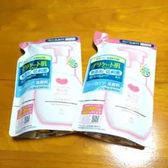 COW BRAND 牛乳石鹸　デリケート肌用　泡の洗顔料 2袋セット つめかえのサムネイル