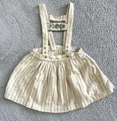 little cotton clothes　ジャンパースカート 2-4y