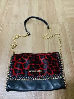 MICHAEL KORS ヒョウ柄ショルダーバッグ