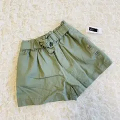 【babyGAP ベビーギャップ】グリーン　カーキ　ショートパンツ　80cm