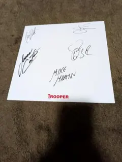 ALL THAT REMAINS直筆サイン　メタルコア