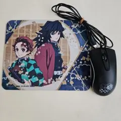 鬼滅の刃 ゲーミングマウス マウスパッドセットのサムネイル