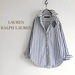 LAUREN RALPH LAUREN ストライプシャツ