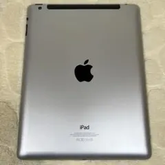 【美品】iPad 第4世代 16GB ブラック (Wi-Fi+セルラー)