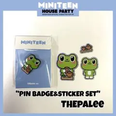 MINITEEN HOUSE PARTY ポップアップ ピンバッジ THE8