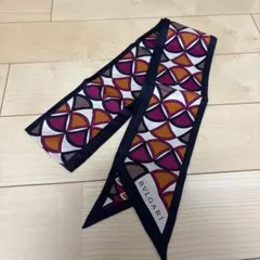 BVLGARI シルクスカーフ リボン ディーヴァ