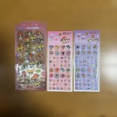 パワパフ　タイルシール　ドロップジュエリーシール　セット