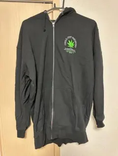 I WEED ブラックパーカー XXXL