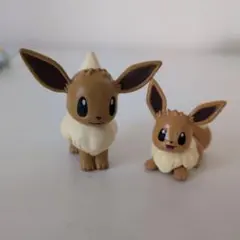 ポケモン ミニフィギュア イーブイ 2体セット