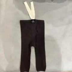PUPPAPUPO ニットレギンス　ブラウン　75cm