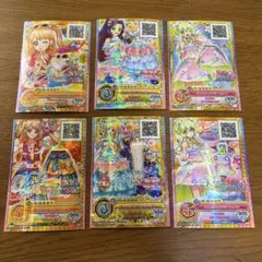 アイカツカード　アイカツオンパレード　6枚セット