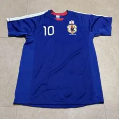 8SM1 JFA サッカーTシャツ　10番中村俊輔　M 日本代表　古着used 2026年最新】中村俊輔 ユニフォーム 日本代表の人気アイテム - メルカリ
