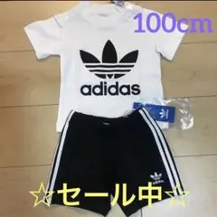 adidas★アディダス★Tシャツ★セットアップ★上下セット★キッズ100 新品