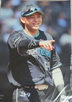 田宮裕涼選手　エスコン1周年A4サイズフォト