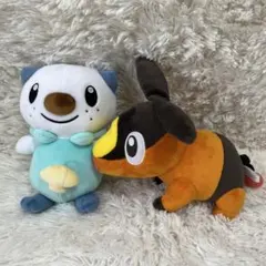 ポケモンセンター　ミジュマル　ポカブ　ぬいぐるみ　ポケモン