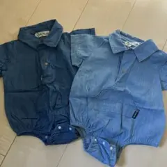 CROISSANCE BEBE ロンパース 80cm 2色セット