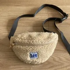 KIDS Lee ボディバッグ ベージュ ボアのサムネイル
