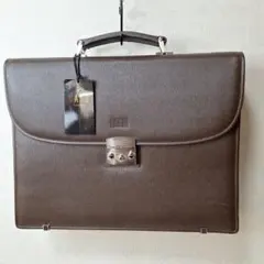 新品未使用【DAKS 】ブラウン ビジネスバッグ　日本製　技術提携エース株式会社
