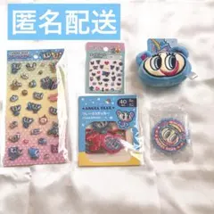 ANGEL BLUE シール マスコット ワッペン 5点セット