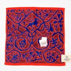 Vivianne Westwood タオルハンカチ オレンジ ブルー 新品