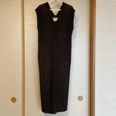 todayful docking gather onepiece Black36 - メルカリ