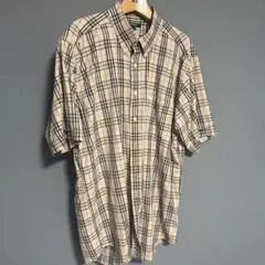 BURBERRY LONDON ノバチェック 半袖シャツ XLのサムネイル