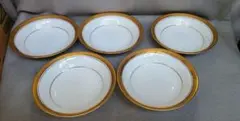 Noritake BALMORAL プレート 5枚セット 金彩のサムネイル