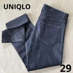 UNIQLOユニクロ 447778 スリムフィットジーンズ カイハラデニム 赤耳