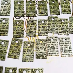 ハンドメイド手作りetc用♡素材♡パーツ♡ヴィンテージ♡アンティーク調プレート♡