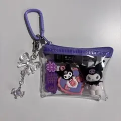 ガチャ詰めポーチ クロミ キャラパキ パープル - メルカリ