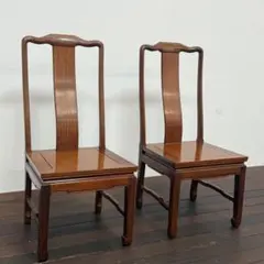 H27K42b 唐木家具 花梨材 ダイニングチェア アームチェア ハイバック H27K42b 唐木家具 花梨材 ダイニングチェア アームチェア ハイバック