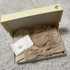 【新品】Kufuu ヘアバンド レッグウォーマー フリルパンツ 箱付き 出産祝い