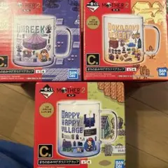 MOTHER2 一番くじ　C賞　まちのおみやげガラスマグカップ