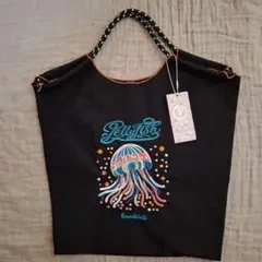 D.KELLY 刺繍 トートバッグ