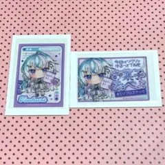 ミリプロ パフスナック クリアカード 眠雲ツクリ 2種セット スナック カード