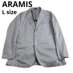 ARAMIS 薄手　春夏　テーラードジャケット ライトグレー 2つボタンのサムネイル