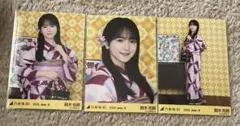 乃木坂46 鈴木佑捺 全ツ2026 浴衣 ノーマル3種コンプ - メルカリ