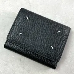 未使用級✨メゾンマルジェラ WALLET CLIP3 WITH ZIP 財布 黒のサムネイル