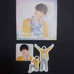 Snow Man 深澤辰哉 ポートレートシリーズ ましかくメモ フレークシール