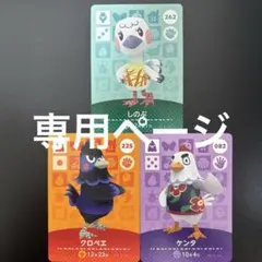 【専用ページ】 amiibo あつ森 どうぶつの森