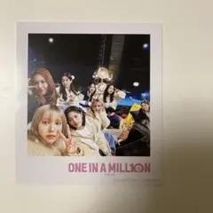 TWICE 映画 入場者特典プレゼント 第3弾 ONE IN A MILL10N