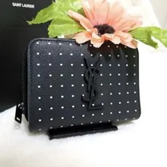 匿名配送、送料無料】「SAINT LAURENT」の二つ折り財布 ハート - メルカリ