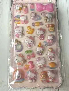 ぷくぷくシール キティ