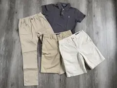 Ralph Laurenなど4点！130-140cm ポロシャツなどまとめ売り