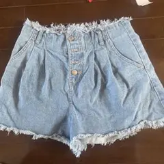 デニムショートパンツ